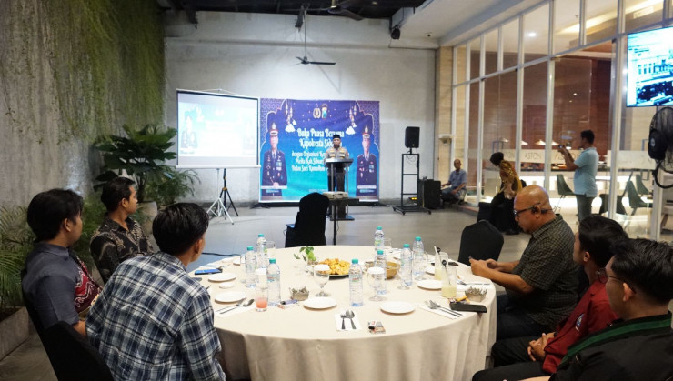 Polresta Sidoarjo Buka Puasa Bersama Organisasi Kemahasiswaan, Perkuat Sinergi Jaga Kamtibmas