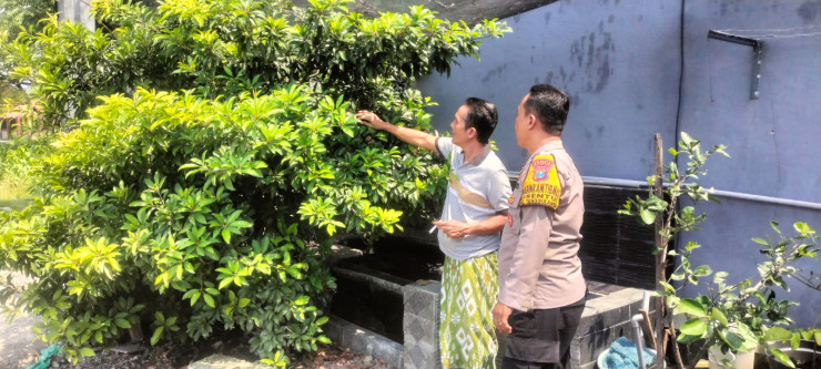 Polresta Sidoarjo dan Bhabinkamtibmas Sentul Sinergi Dorong Swasembada Pangan