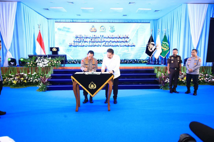 Kapolri Dorong Sinergi Polri  Kejaksaan agar Penanganan Perkara Lebih Efektif di Era KUHP  KUHAP Baru