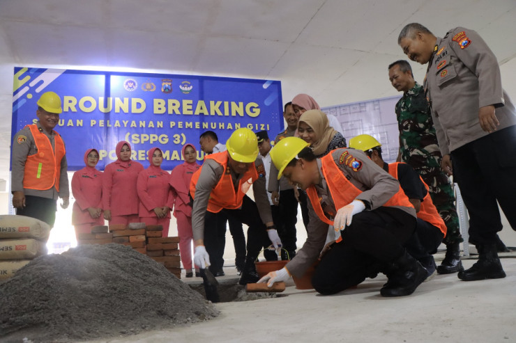 Polres Madiun Bangun SPPG di Desa Sogo Balerejo