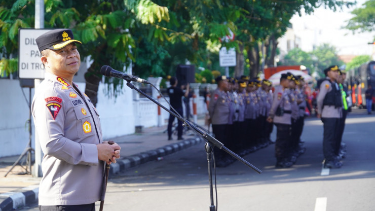 Polrestabes Surabaya Siagakan 3.670 Personel Pelayanan Pengamanan May Day 2026