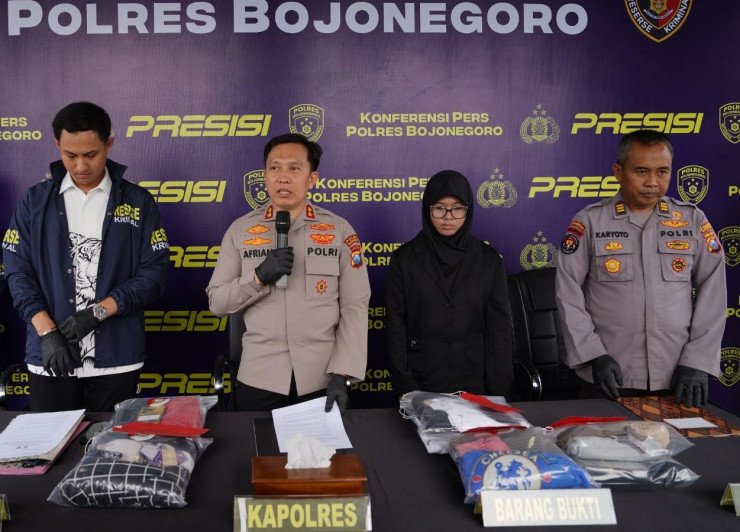 Polres Bojonegoro Ungkap Dua Kasus Curanmor, Dua Tersangka Diamankan